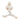 Abeline White Decorative Bird Figure