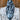 Blue & White Paisley Wild Rag - Western Scarf